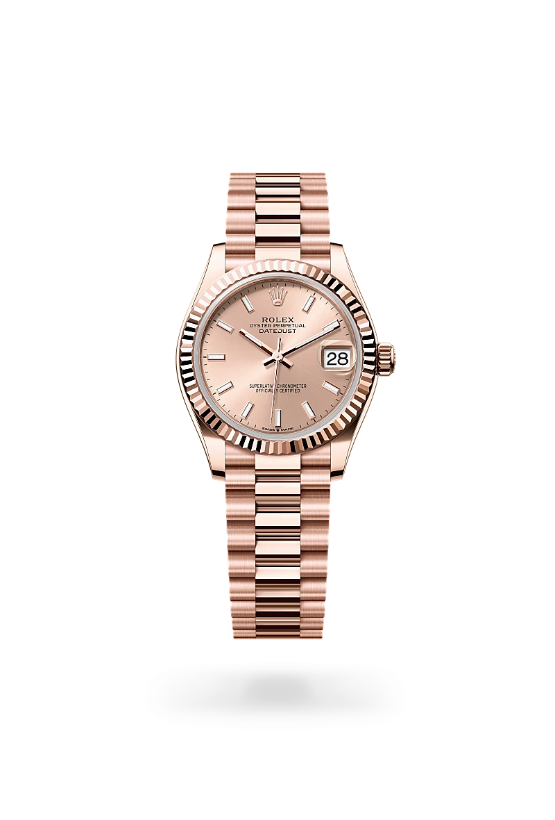 Rolex Datejust 31腕錶18K永恒玫瑰金款，M278275-0037 - 永新鐘錶