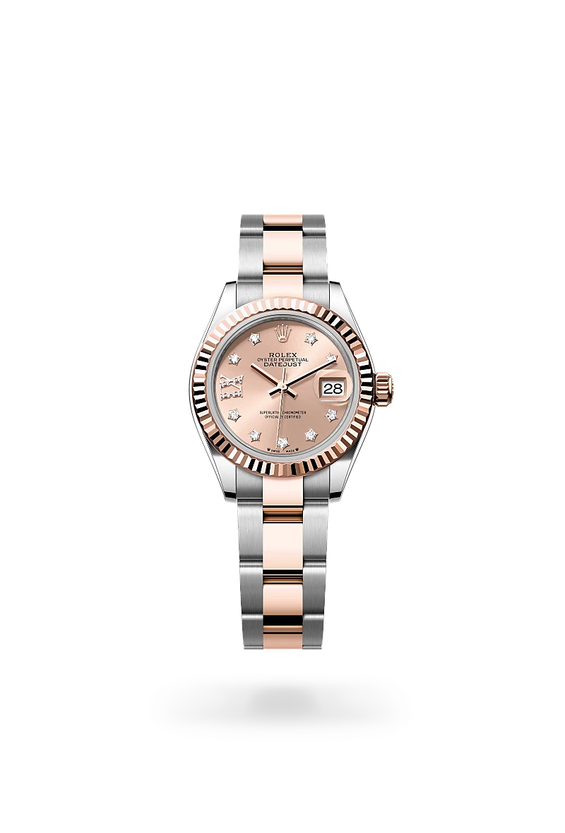 Rolex Lady-Datejust腕錶永恒玫瑰金鋼（蠔式鋼與永恒玫瑰金的組合）款，M279171-0028 - 永新鐘錶