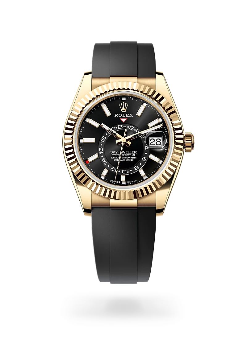 Rolex Sky-Dweller腕錶18K黃金款，M336238-0002 - 永新鐘錶