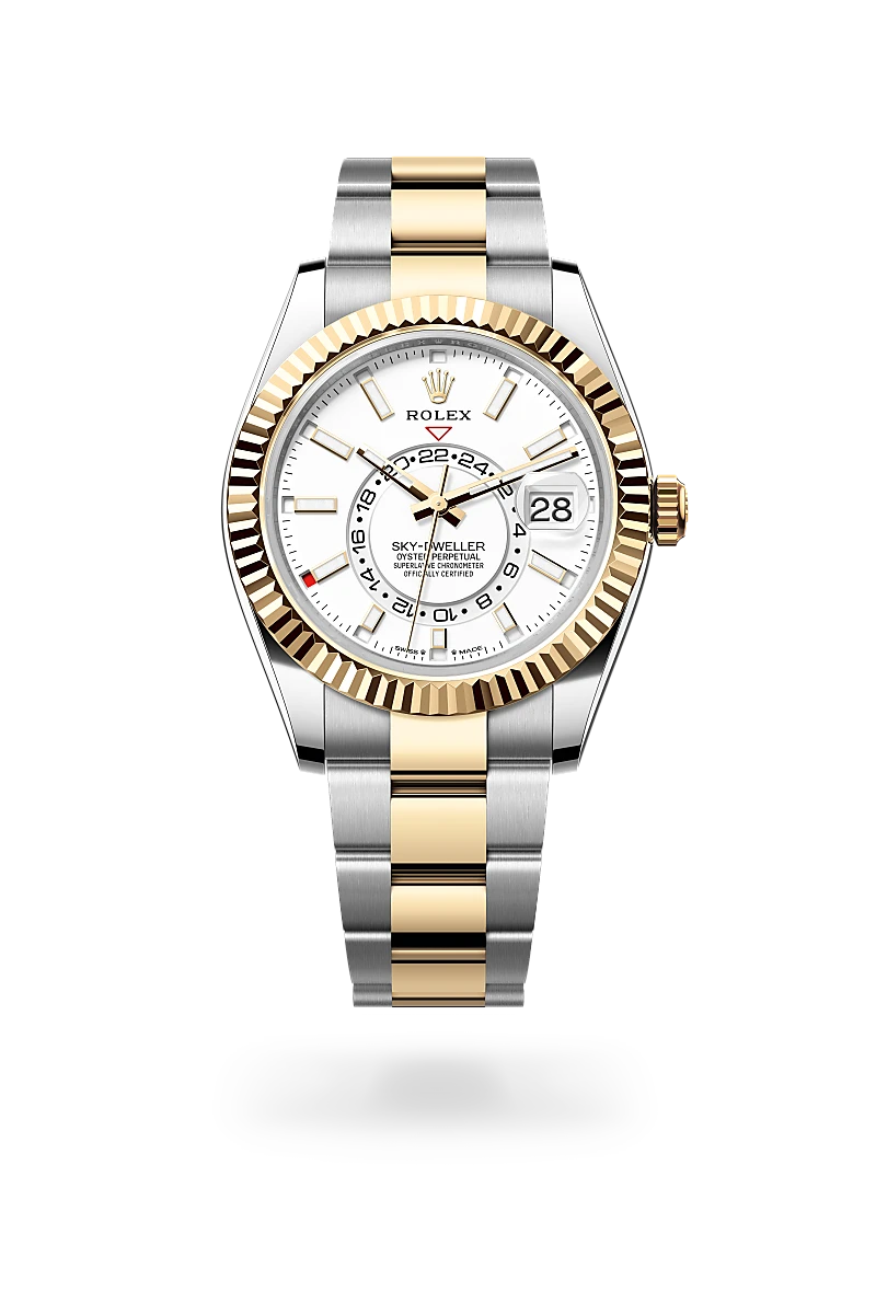 Rolex Sky-Dweller 腕錶 蠔式，42毫米，黃金及蠔式鋼，M336933-0005 - 永新鐘錶
