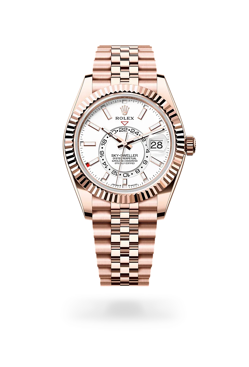 Rolex Sky-Dweller腕錶18K永恒玫瑰金款，M336935-0007 - 永新鐘錶