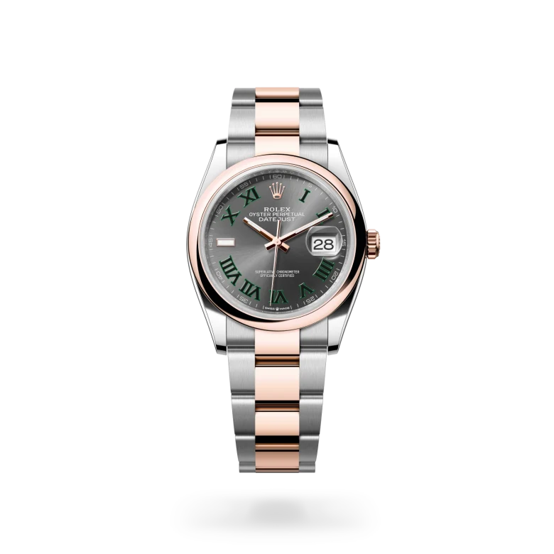 Rolex Datejust 36腕錶永恒玫瑰金鋼(蠔式鋼與永恒玫瑰金的組合)款,M126201-0030 - 永新鐘錶