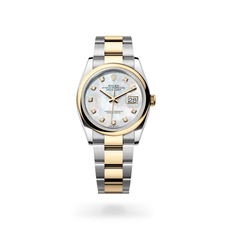 Rolex Datejust 36腕錶黃金鋼(蠔式鋼與黃金的組合)款,M126203-0024 - 永新鐘錶