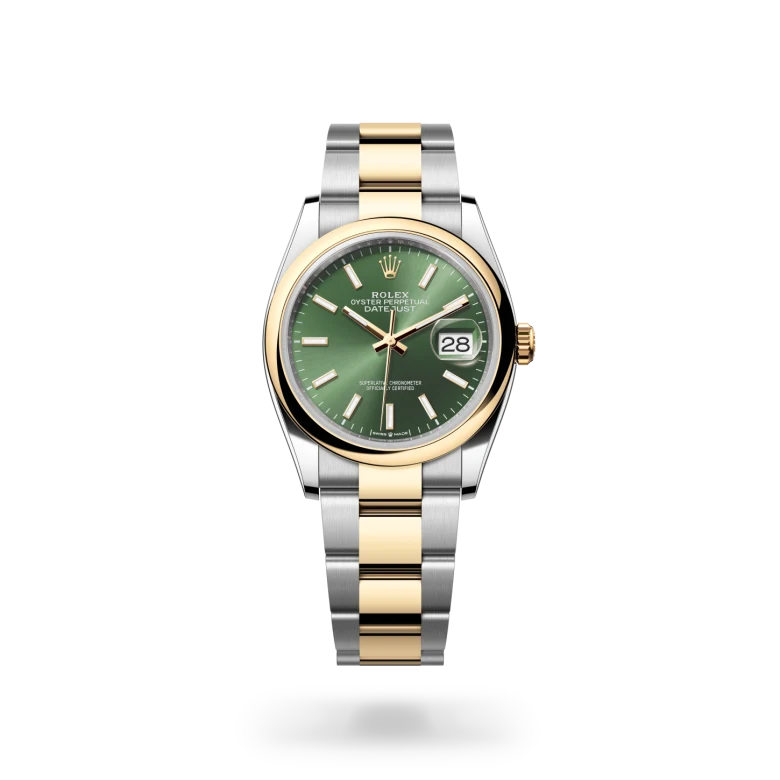Rolex Datejust 36腕錶黃金鋼(蠔式鋼與黃金的組合)款,M126203-0058 - 永新鐘錶