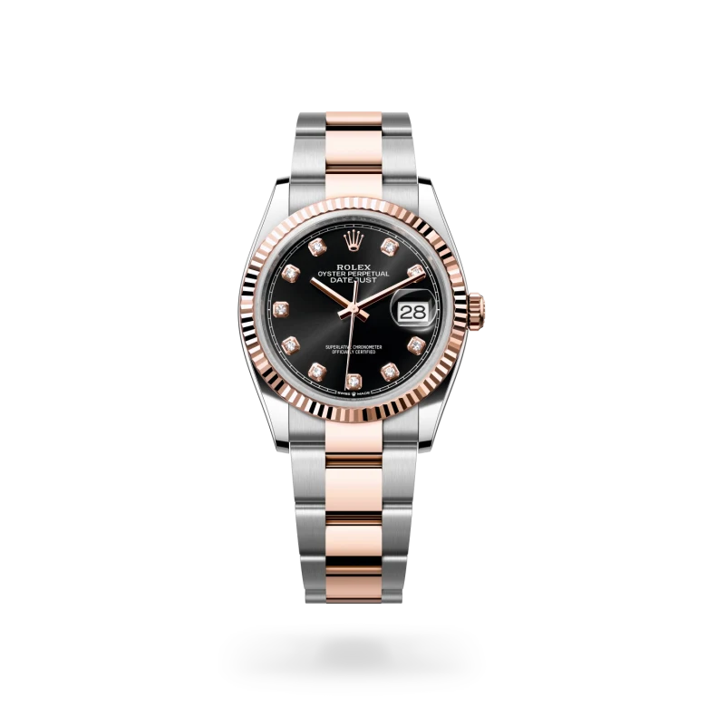 Rolex Datejust 36腕錶永恒玫瑰金鋼（蠔式鋼與永恒玫瑰金的組合）款，M126231-0020 - 永新鐘錶
