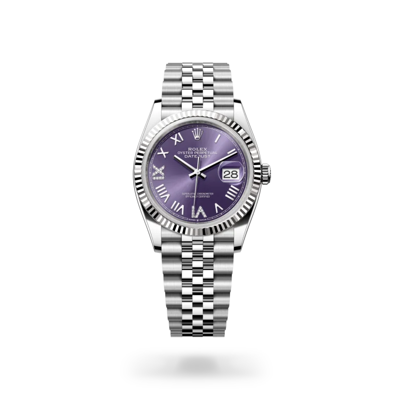 Rolex Datejust 36腕錶白色黃金鋼(蠔式鋼與白色黃金的組合)款,M126234-0063 - 永新鐘錶