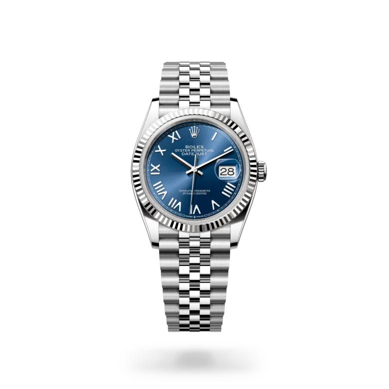 Rolex Datejust 36腕錶白色黃金鋼(蠔式鋼與白色黃金的組合)款,M126234-0069 - 永新鐘錶