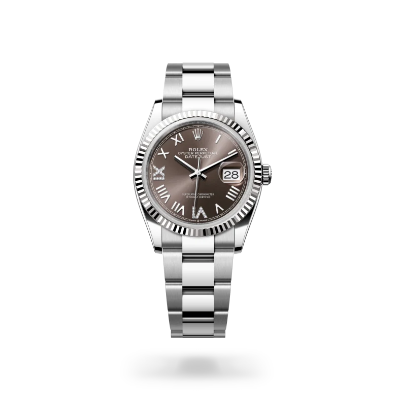 Rolex Datejust 36腕錶白色黃金鋼(蠔式鋼與白色黃金的組合)款,M126234-0072 - 永新鐘錶
