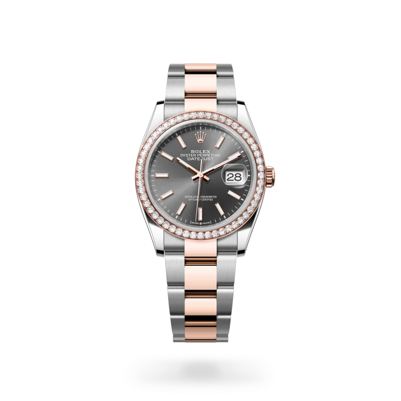 Rolex Datejust 36腕錶永恒玫瑰金鋼(蠔式鋼與永恒玫瑰金的組合)款,M126281RBR-0002 - 永新鐘錶