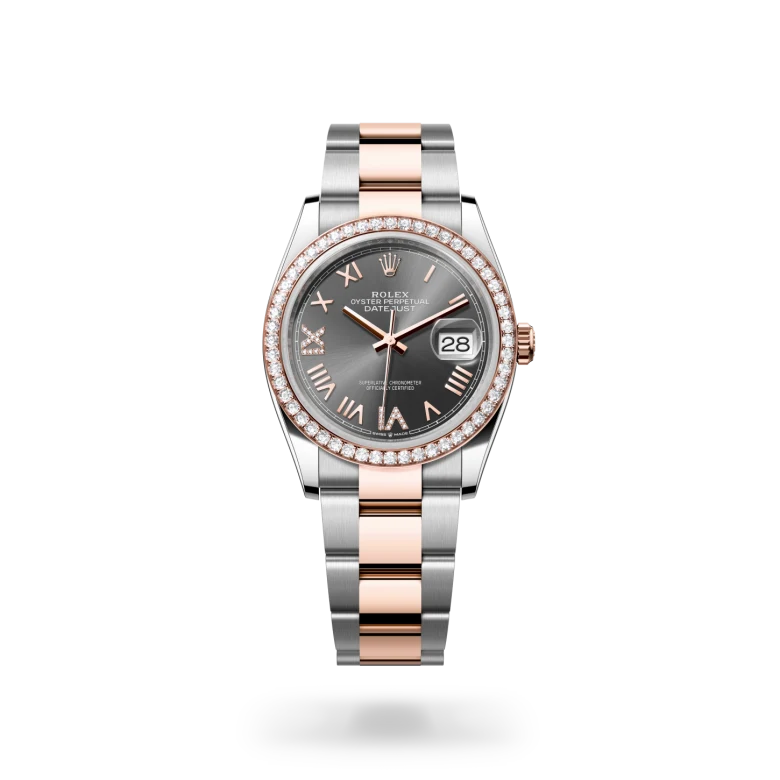 Rolex Datejust 36腕錶永恒玫瑰金鋼(蠔式鋼與永恒玫瑰金的組合)款,M126281RBR-0036 - 永新鐘錶