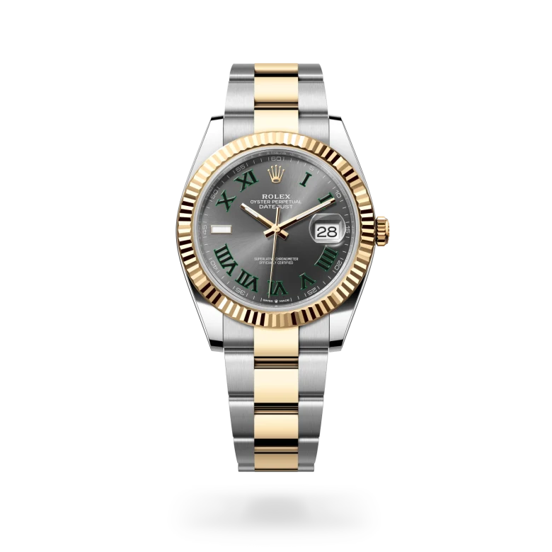 Rolex Datejust 41腕錶黃金鋼（蠔式鋼與黃金的組合）款，M126333-0019 - 永新鐘錶