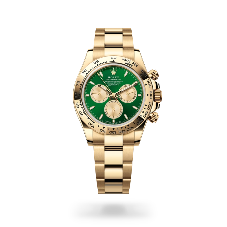 Rolex Cosmograph Daytona腕錶18K黃金款,M126508-0008 - 永新鐘錶