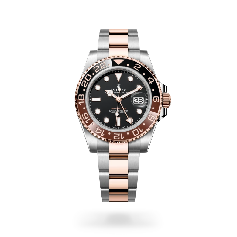 Rolex GMT-Master II腕錶永恒玫瑰金鋼（蠔式鋼與永恒玫瑰金的組合）款，M126711CHNR-0002 - 永新鐘錶