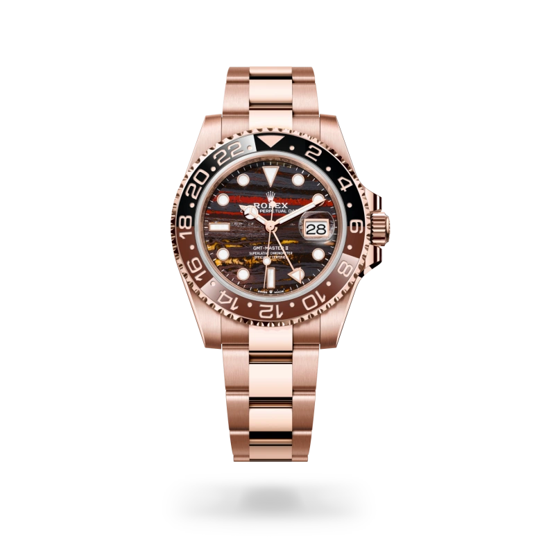 Rolex GMT-Master II腕錶18K永恒玫瑰金款,M126715CHNR-0002 - 永新鐘錶