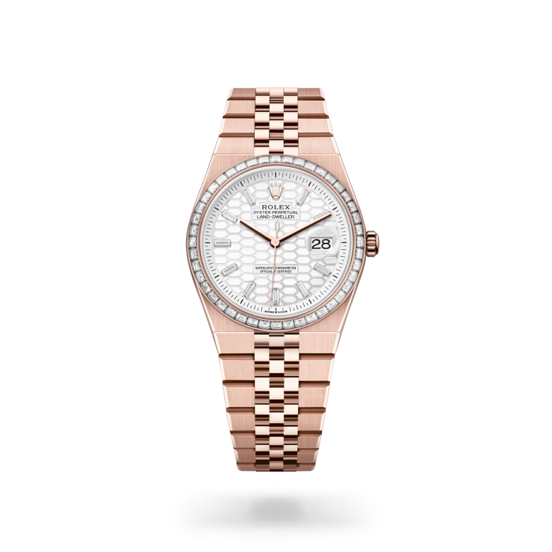 Rolex Land-Dweller 36腕錶18K永恒玫瑰金款,M127285TBR-0002 - 永新鐘錶