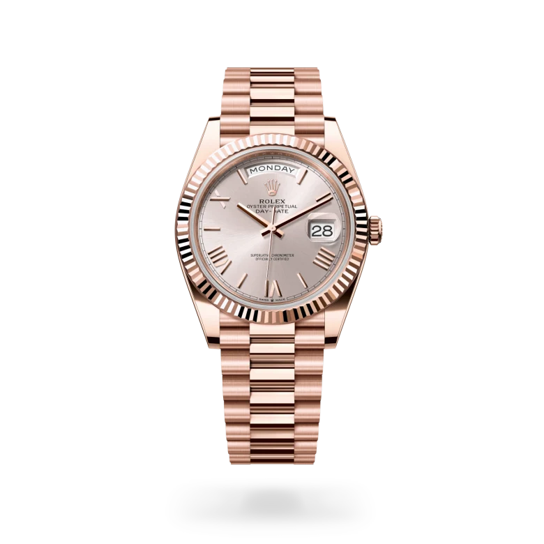Rolex Day-Date 40腕錶18K永恒玫瑰金款，M228235-0001 - 永新鐘錶