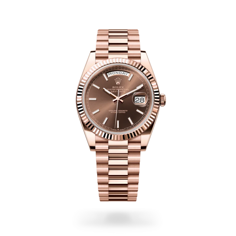 Rolex Day-Date 40腕錶18K永恒玫瑰金款,M228235-0053 - 永新鐘錶
