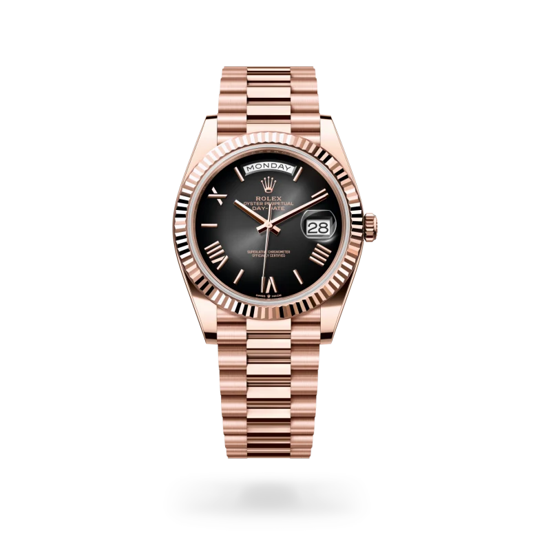 Rolex Day-Date 40腕錶18K永恒玫瑰金款，M228235-0055 - 永新鐘錶