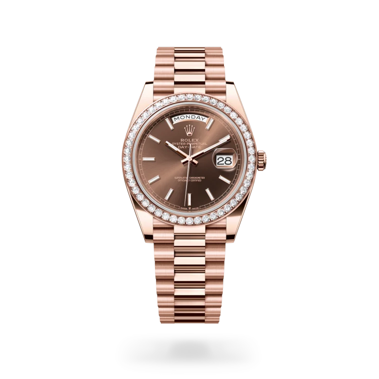 Rolex Day-Date 40腕錶18K永恒玫瑰金款，M228345RBR-0024 - 永新鐘錶