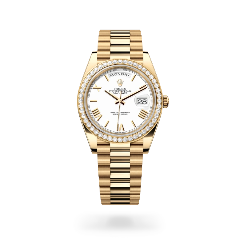 Rolex Day-Date 40腕錶18K黃金款，M228348RBR-0034 - 永新鐘錶