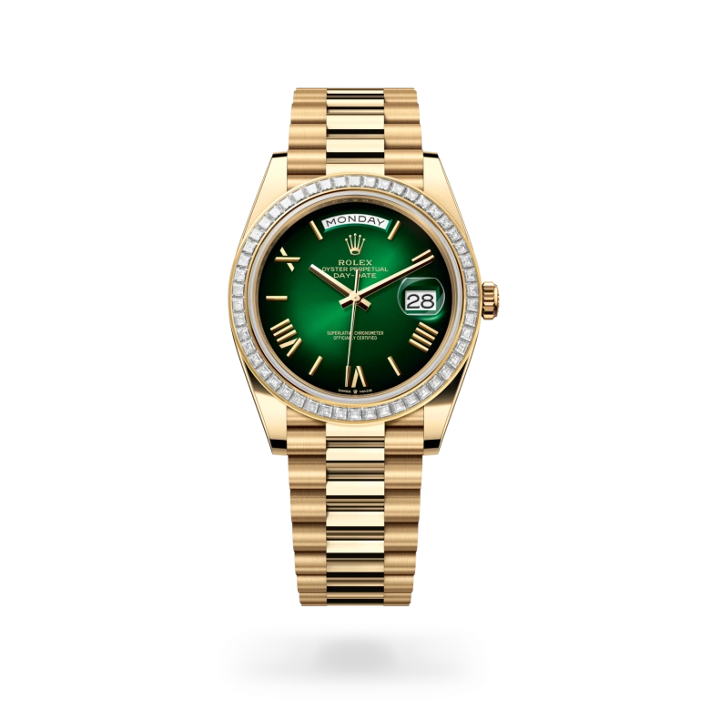 Rolex Day-Date 40腕錶18K黃金款,M228398TBR-0042 - 永新鐘錶