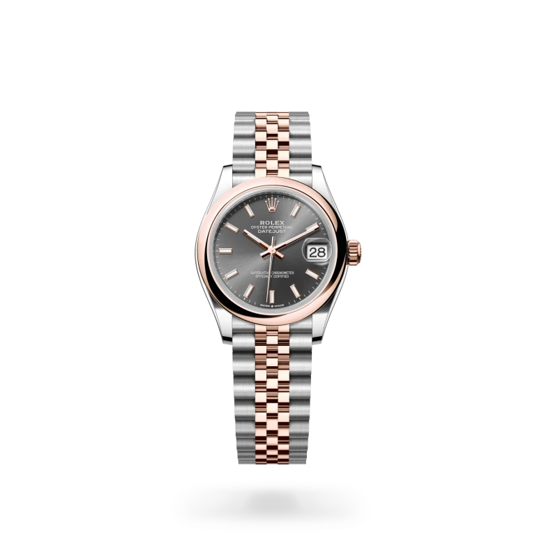 Rolex Datejust 31腕錶永恒玫瑰金鋼(蠔式鋼與永恒玫瑰金的組合)款,M278241-0018 - 永新鐘錶