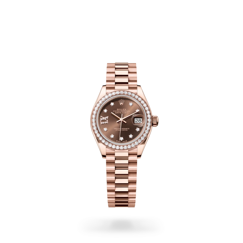 Rolex Lady-Datejust腕錶18K永恒玫瑰金款，M279135RBR-0001 - 永新鐘錶