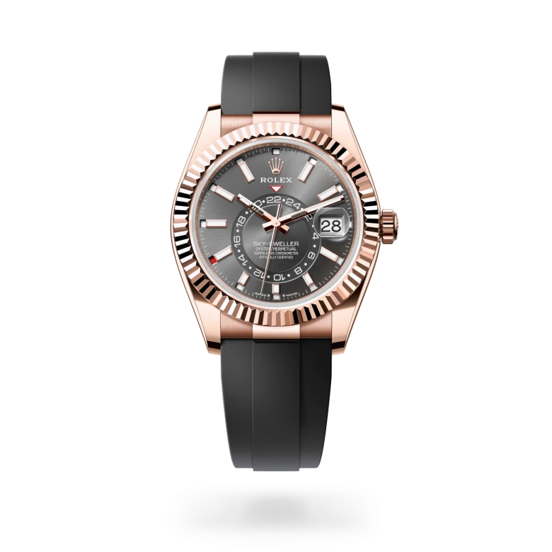 Rolex Sky-Dweller腕錶18K永恒玫瑰金款,M336235-0004 - 永新鐘錶