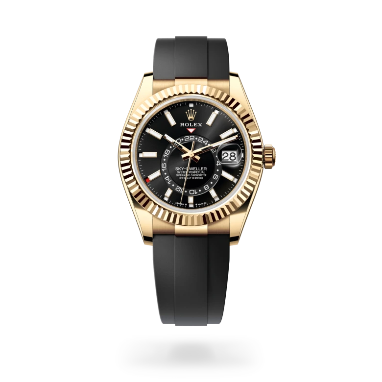 Rolex Sky-Dweller腕錶18K黃金款，M336238-0002 - 永新鐘錶