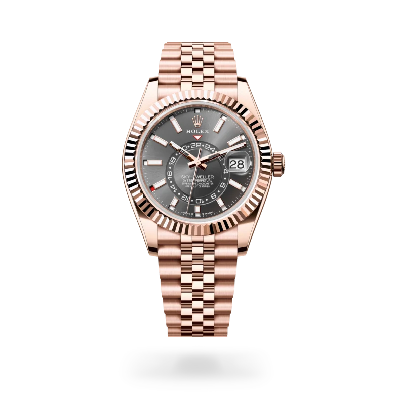 Rolex Sky-Dweller腕錶18K永恒玫瑰金款，M336935-0008 - 永新鐘錶