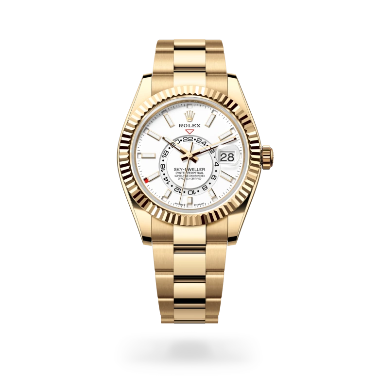 Rolex Sky-Dweller腕錶18K黃金款，M336938-0003 - 永新鐘錶