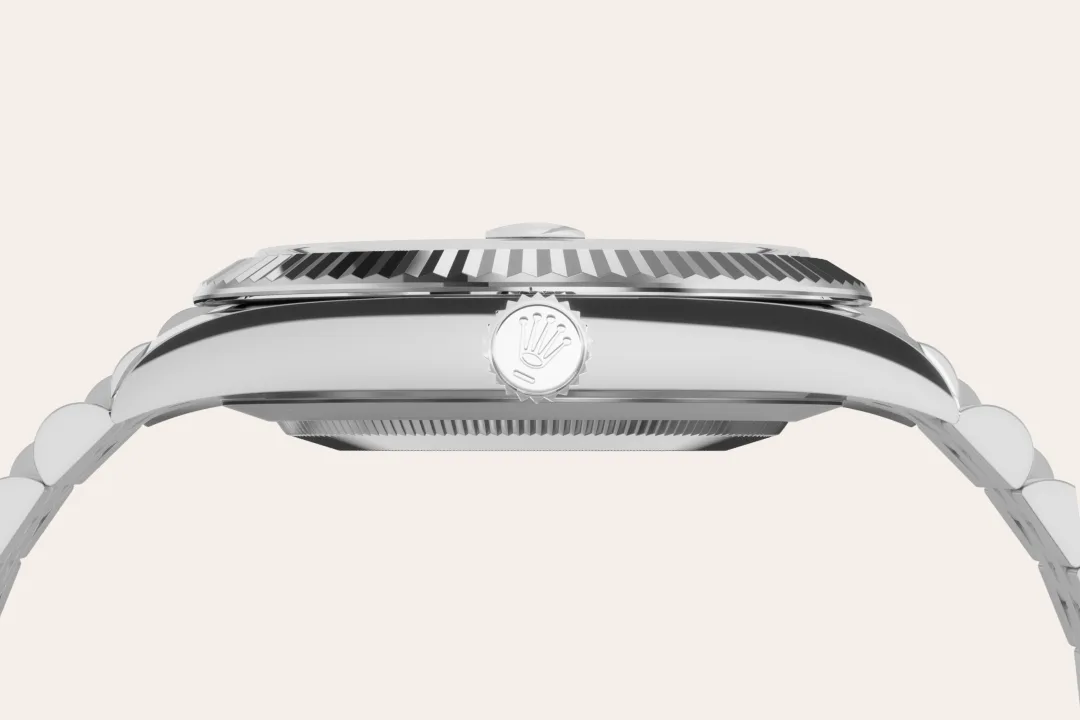 白色黃金鋼 - 永新鐘錶