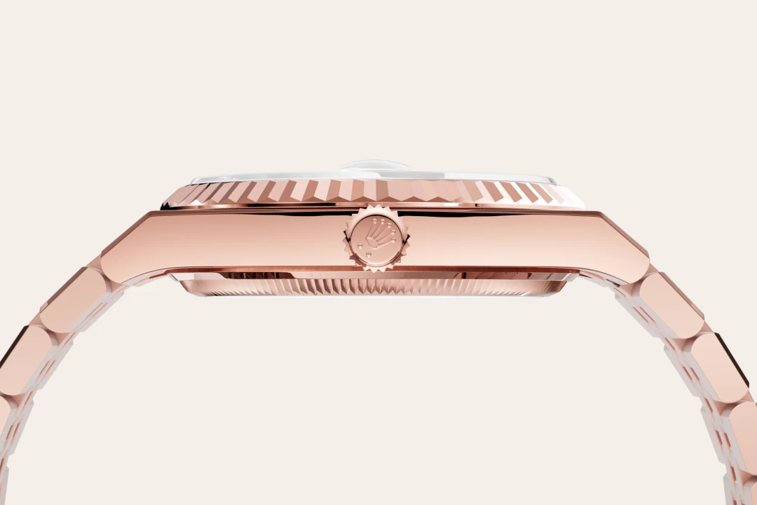 18K永恒玫瑰金 - 永新鐘錶