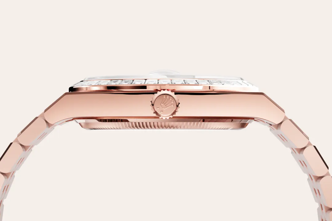 18K永恒玫瑰金 - 永新鐘錶
