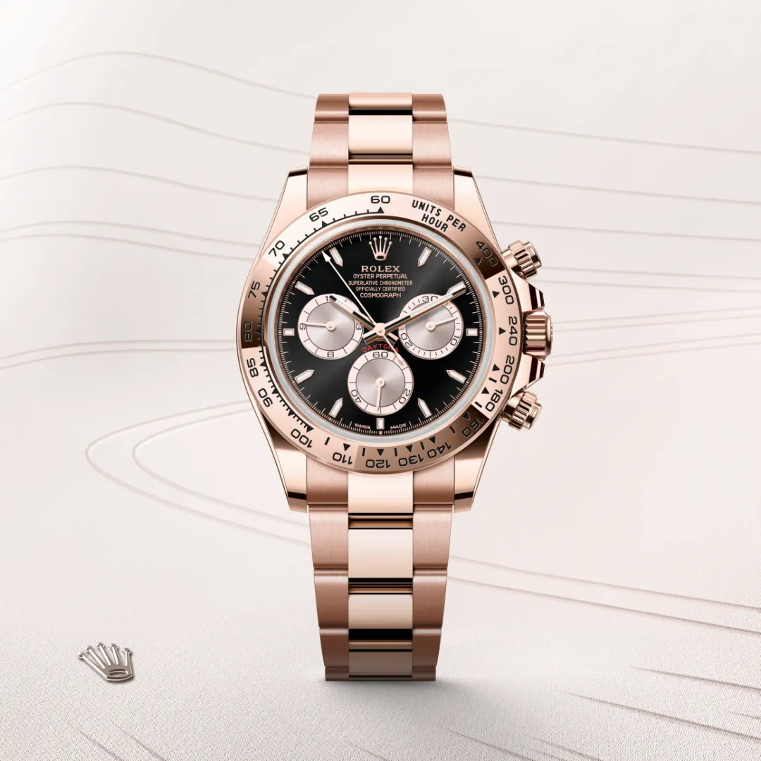Rolex Cosmograph Daytona腕錶18K永恒玫瑰金款,M126505-0001 - 永新鐘錶