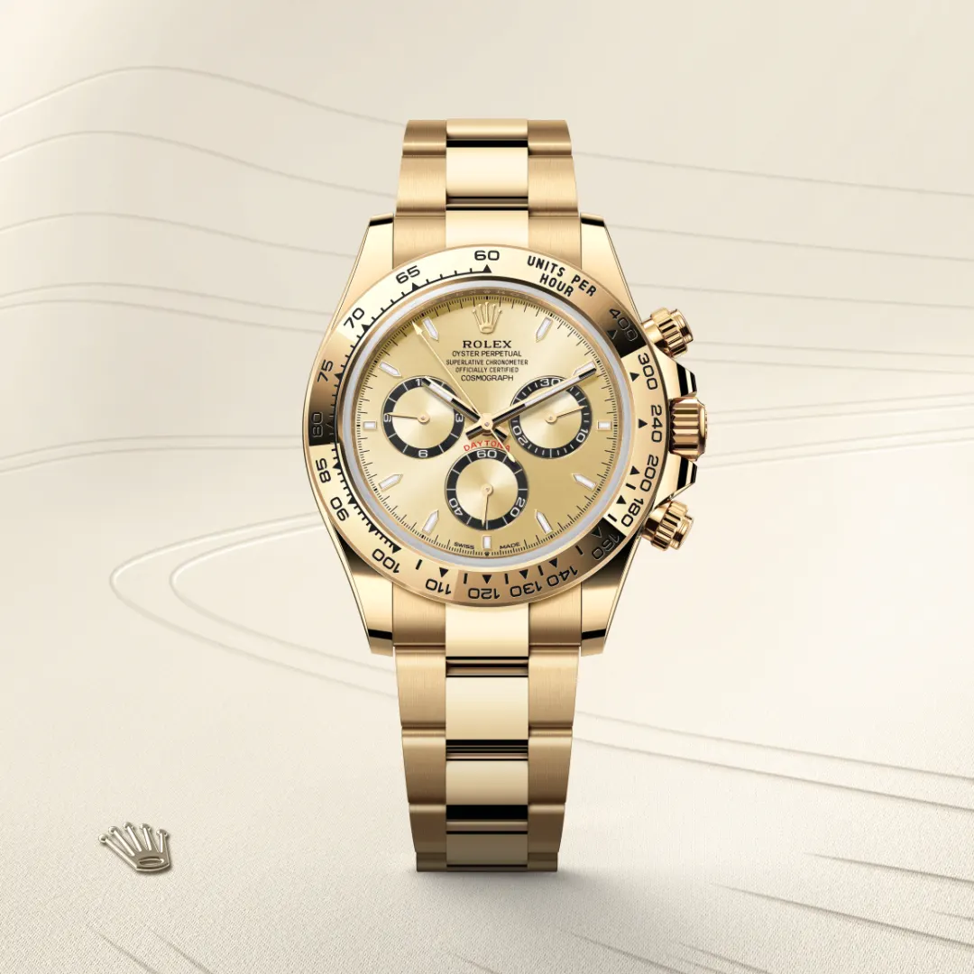 Rolex Cosmograph Daytona腕錶18K黃金款,M126508-0005 - 永新鐘錶