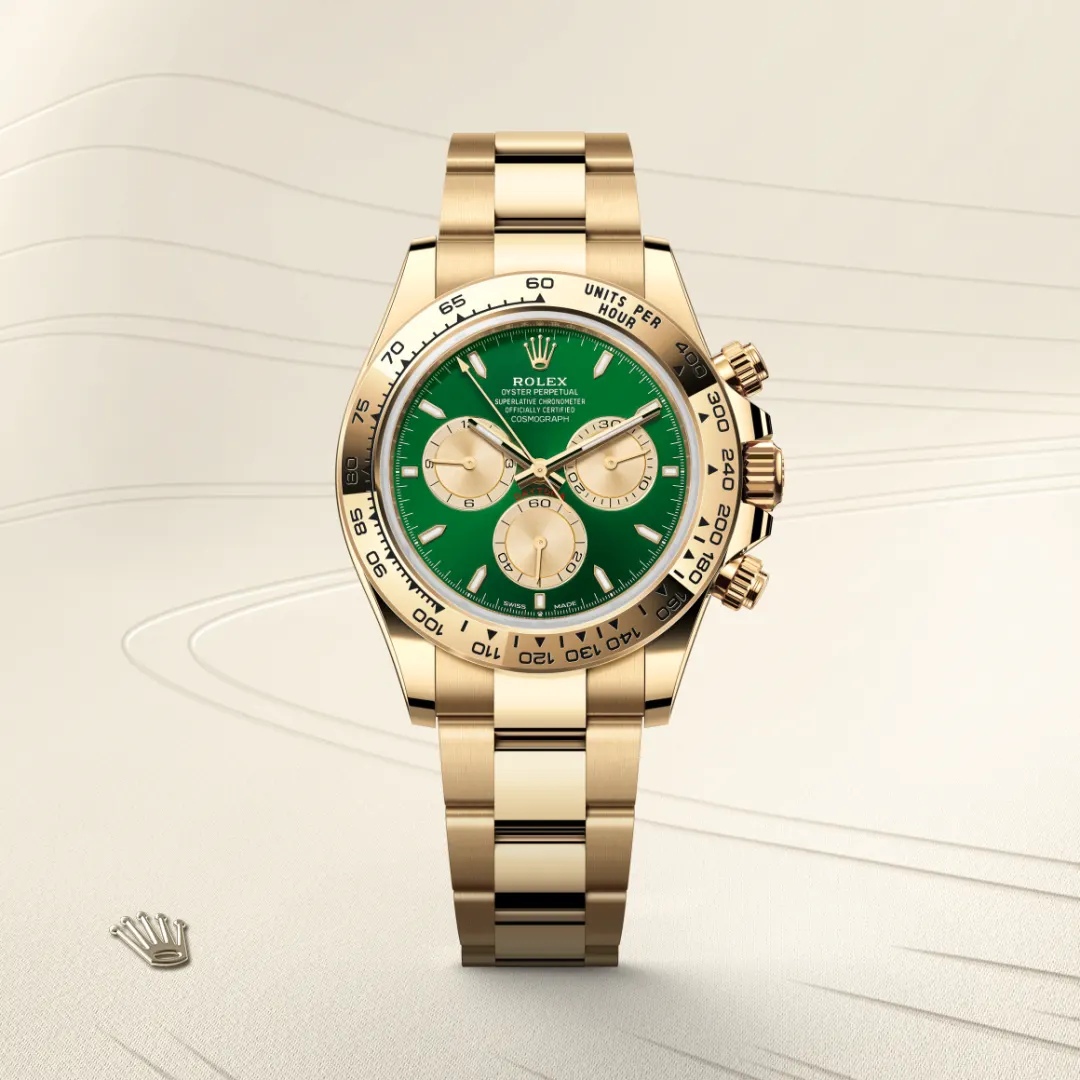 Rolex Cosmograph Daytona腕錶18K黃金款,M126508-0008 - 永新鐘錶