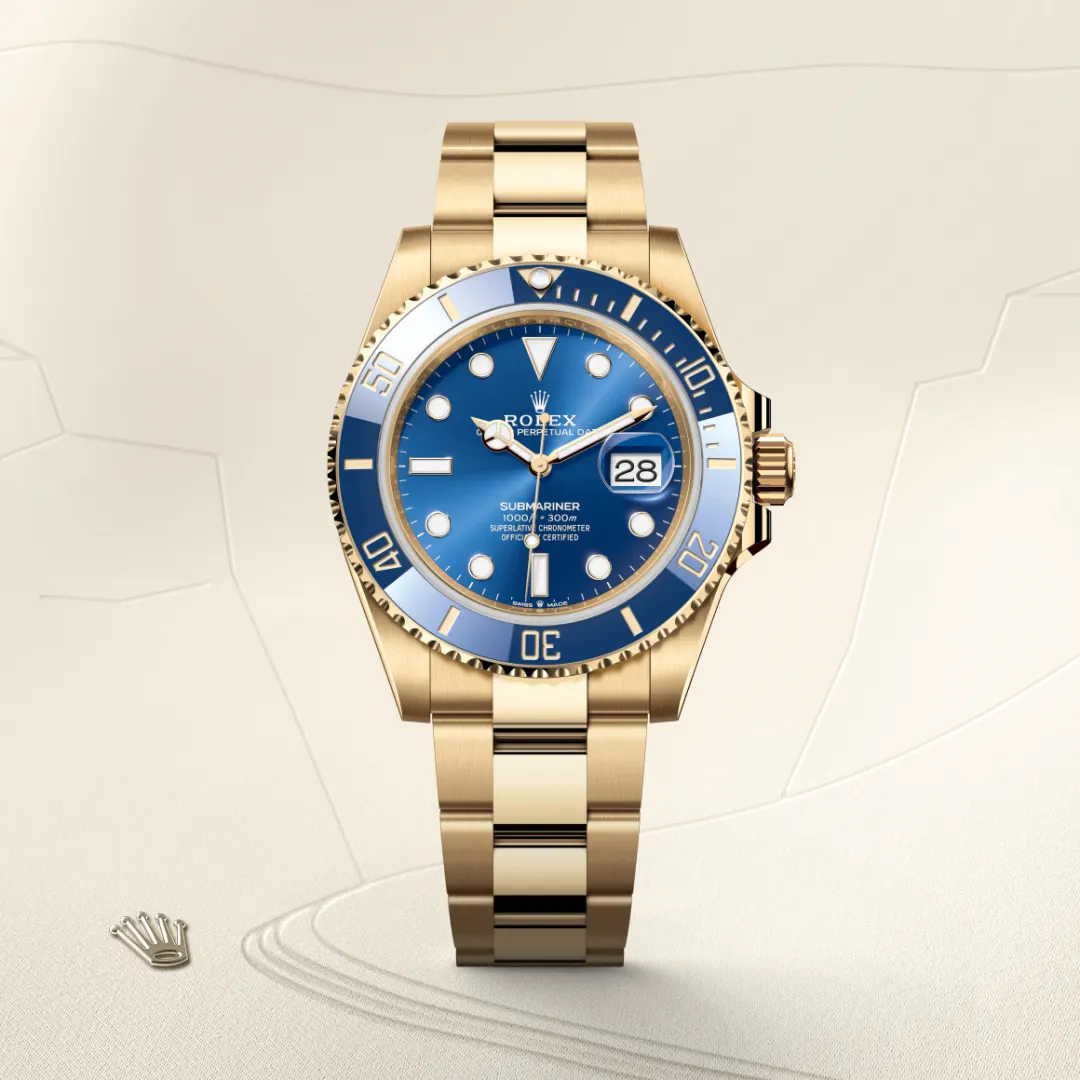 Rolex Submariner Date腕錶18K黃金款，M126618LB-0002 - 永新鐘錶