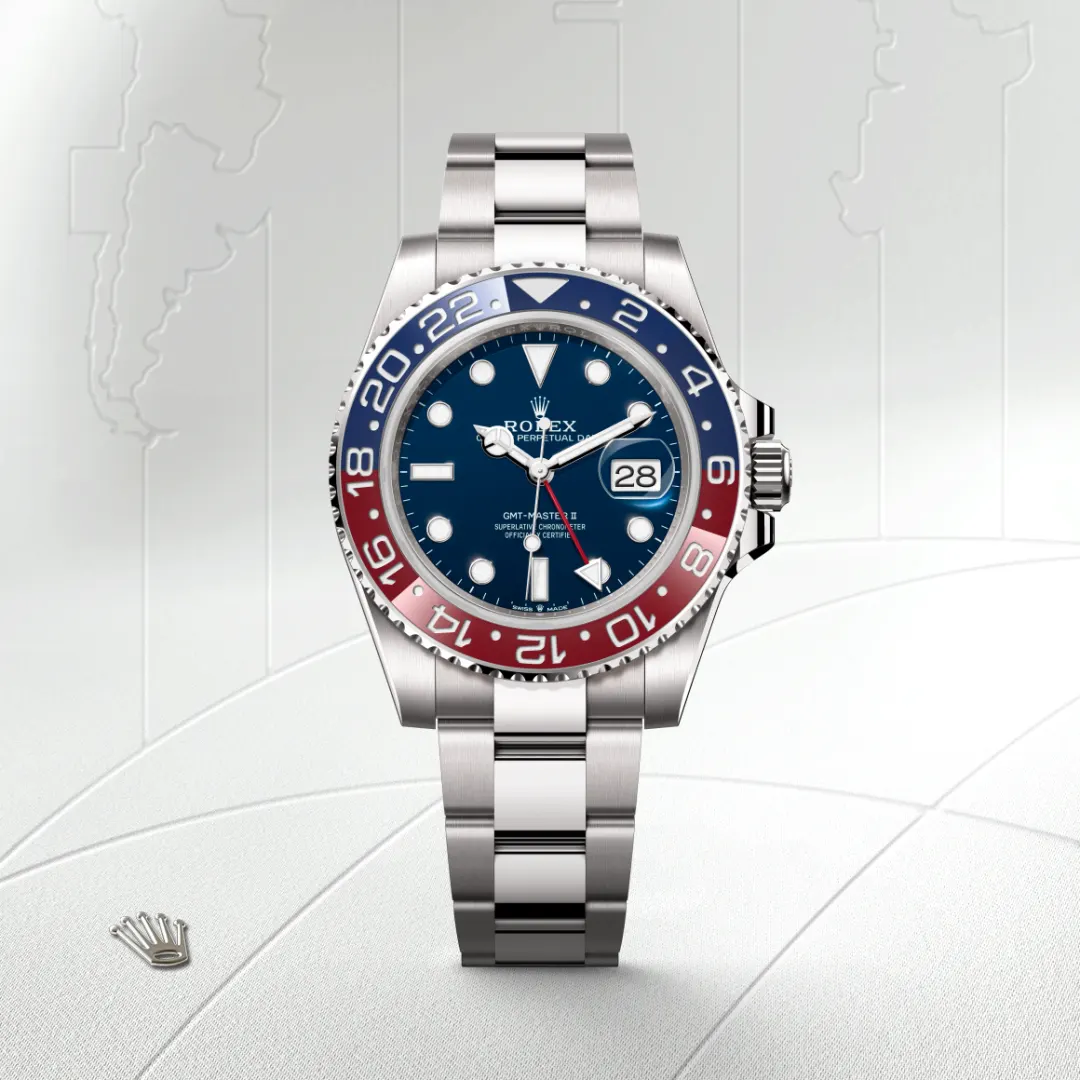 Rolex GMT-Master II腕錶18K白色黃金款，M126719BLRO-0003 - 永新鐘錶