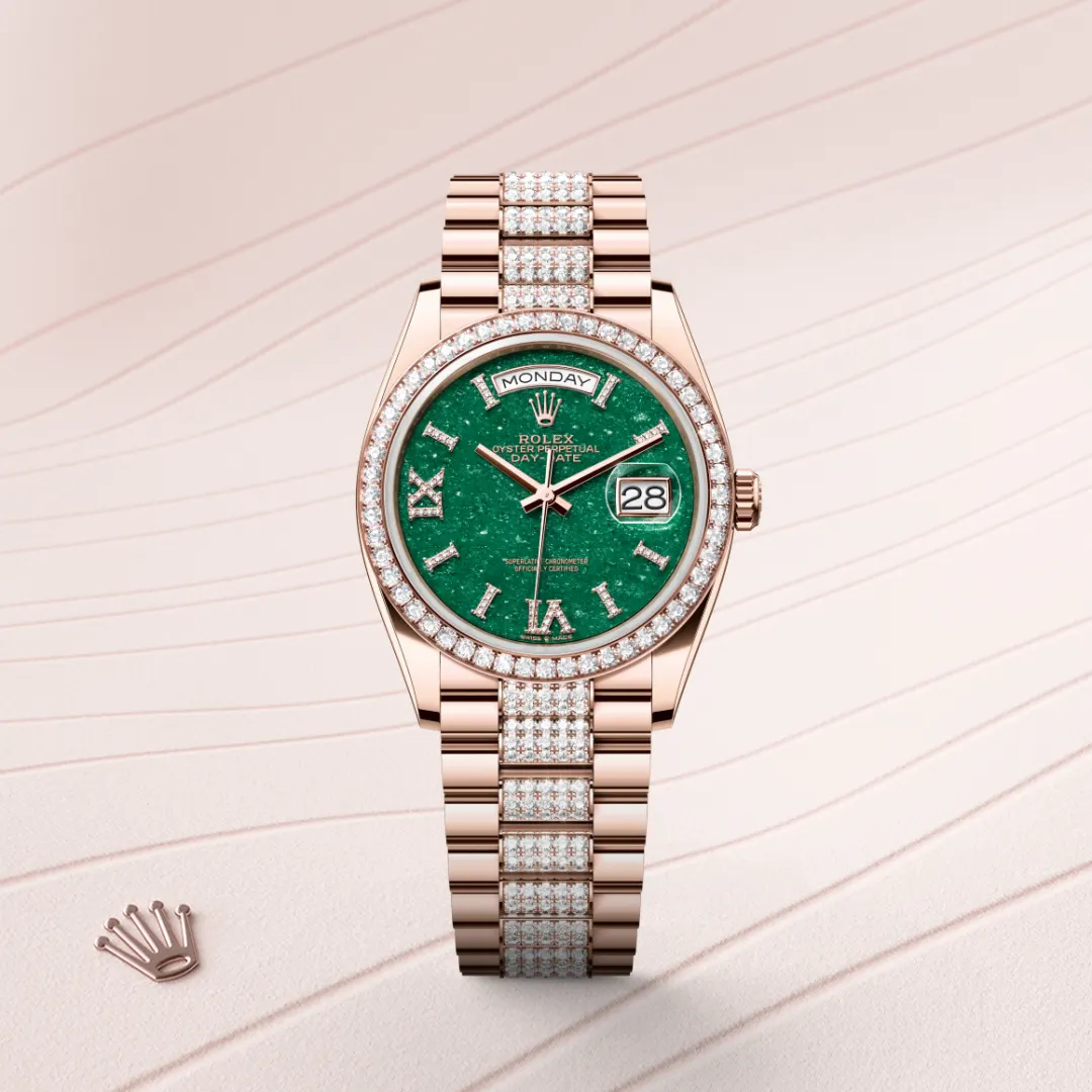 Rolex Day-Date 36腕錶18K永恒玫瑰金款,M128345RBR-0069 - 永新鐘錶