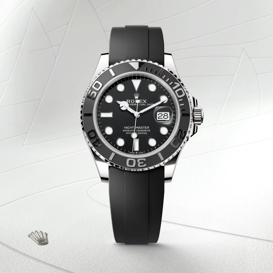 Rolex Yacht-Master 42腕錶18K白色黃金款，M226659-0002 - 永新鐘錶