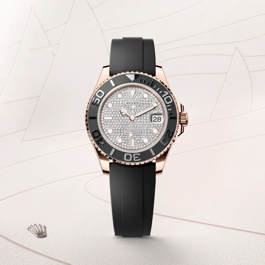 Rolex Yacht-Master 37腕錶18K永恒玫瑰金款,M268655-0019 - 永新鐘錶