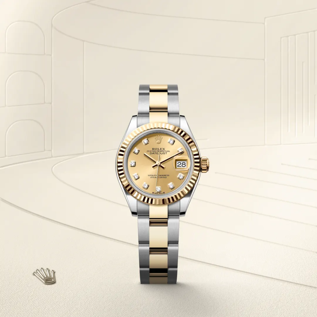 Rolex Lady-Datejust腕錶黃金鋼(蠔式鋼與黃金的組合)款,M279173-0012 - 永新鐘錶