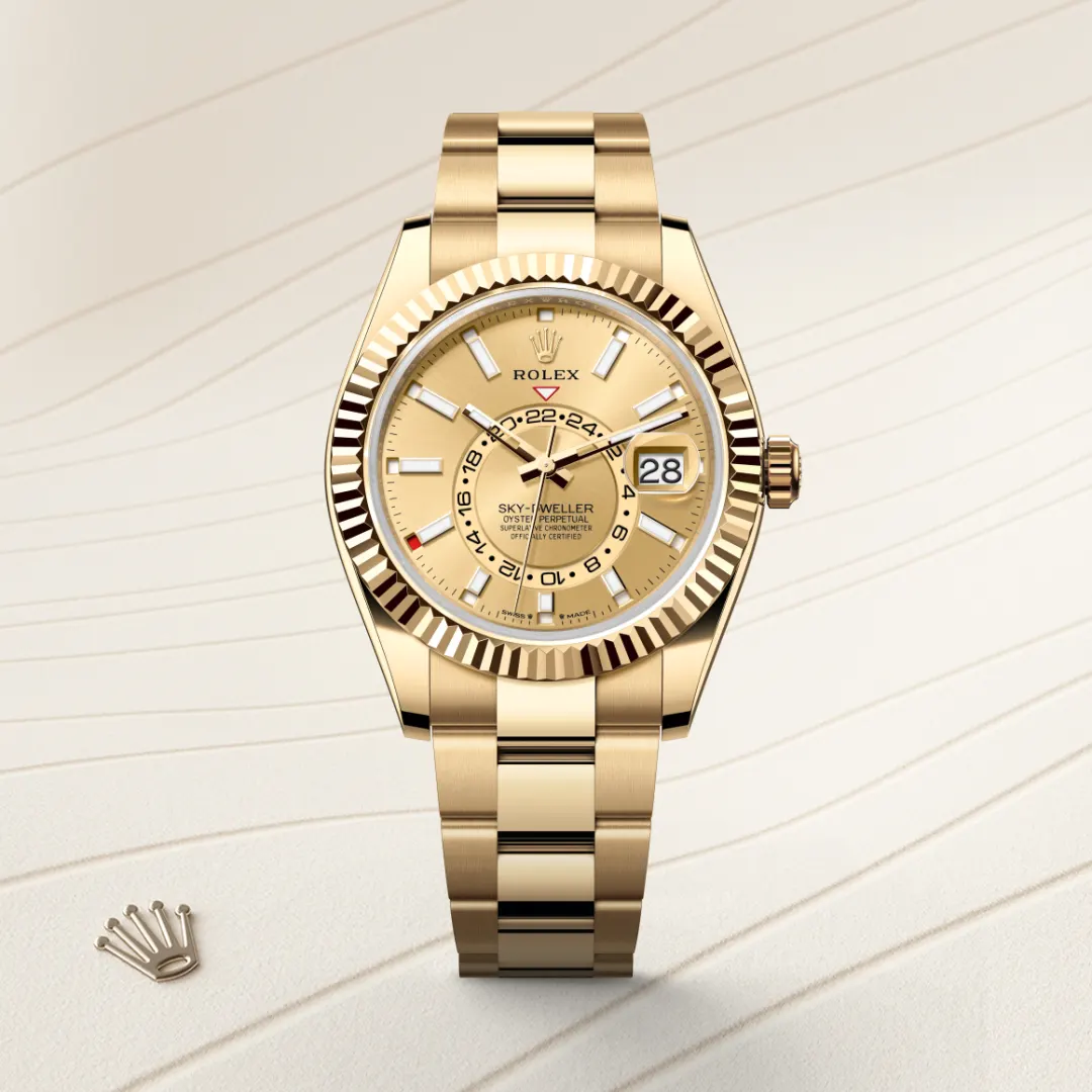 Rolex Sky-Dweller腕錶18K黃金款,M336938-0001 - 永新鐘錶