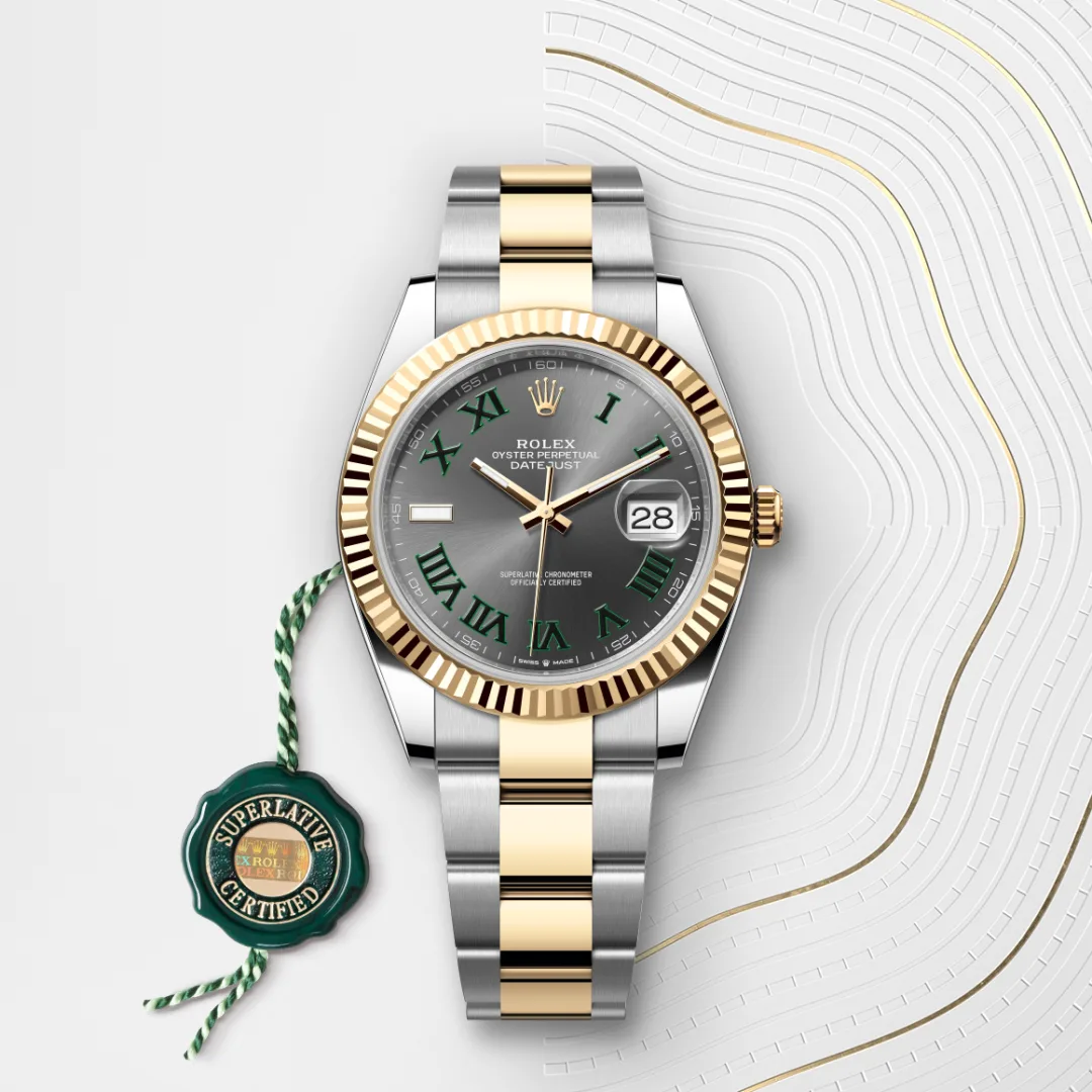 Rolex Datejust 41腕錶黃金鋼(蠔式鋼與黃金的組合)款,M126333-0019 - 永新鐘錶