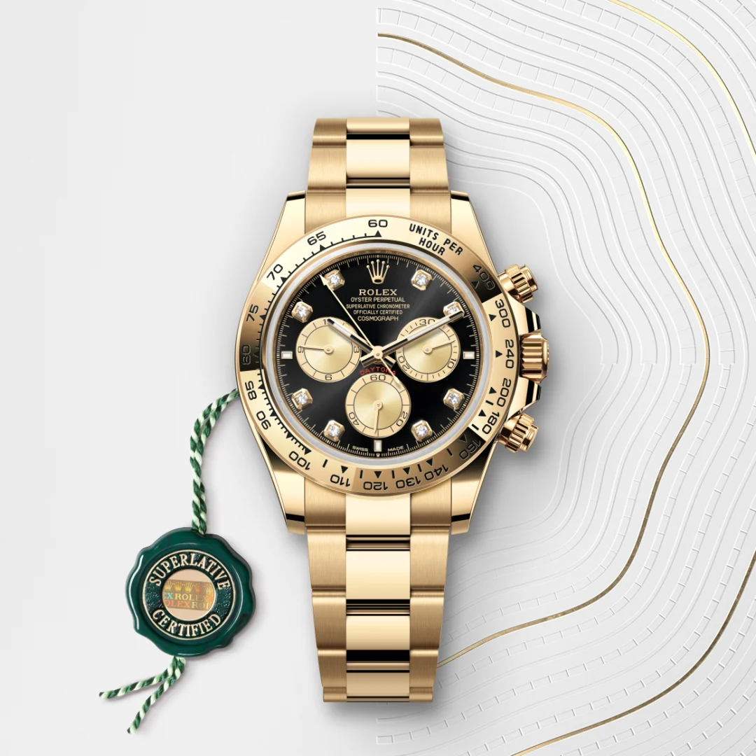 Rolex Cosmograph Daytona腕錶18K黃金款，M126508-0003 - 永新鐘錶