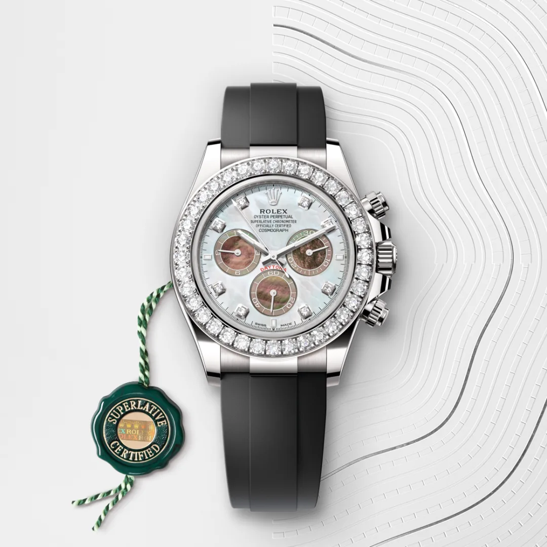 Rolex Cosmograph Daytona腕錶18K白色黃金款，M126589RBR-0001 - 永新鐘錶