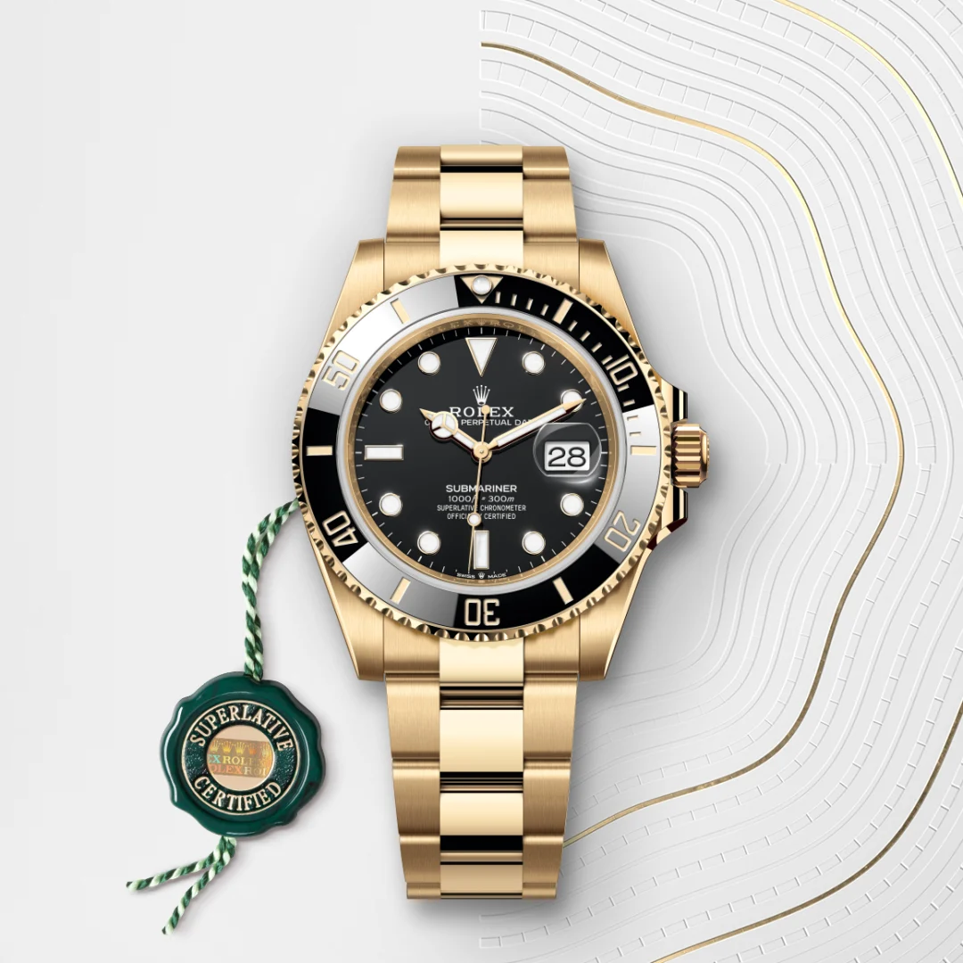 Rolex Submariner Date腕錶18K黃金款,M126618LN-0002 - 永新鐘錶