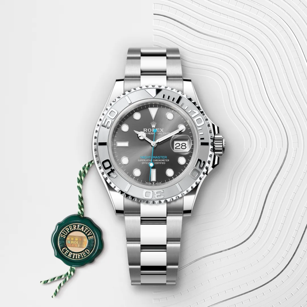 Rolex Yacht-Master 40腕錶鉑金鋼（蠔式鋼與鉑金的組合）款，M126622-0001 - 永新鐘錶