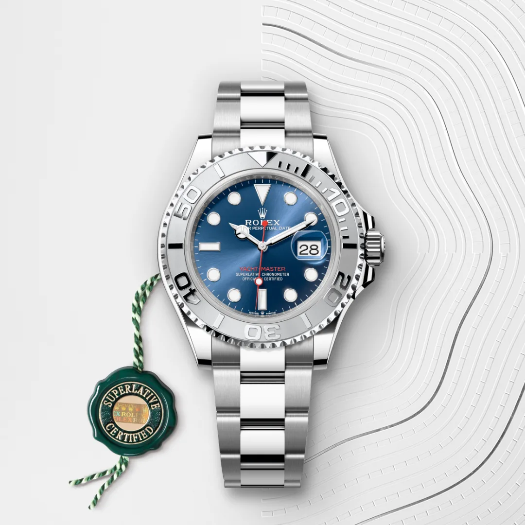 Rolex Yacht-Master 40腕錶鉑金鋼(蠔式鋼與鉑金的組合)款,M126622-0002 - 永新鐘錶